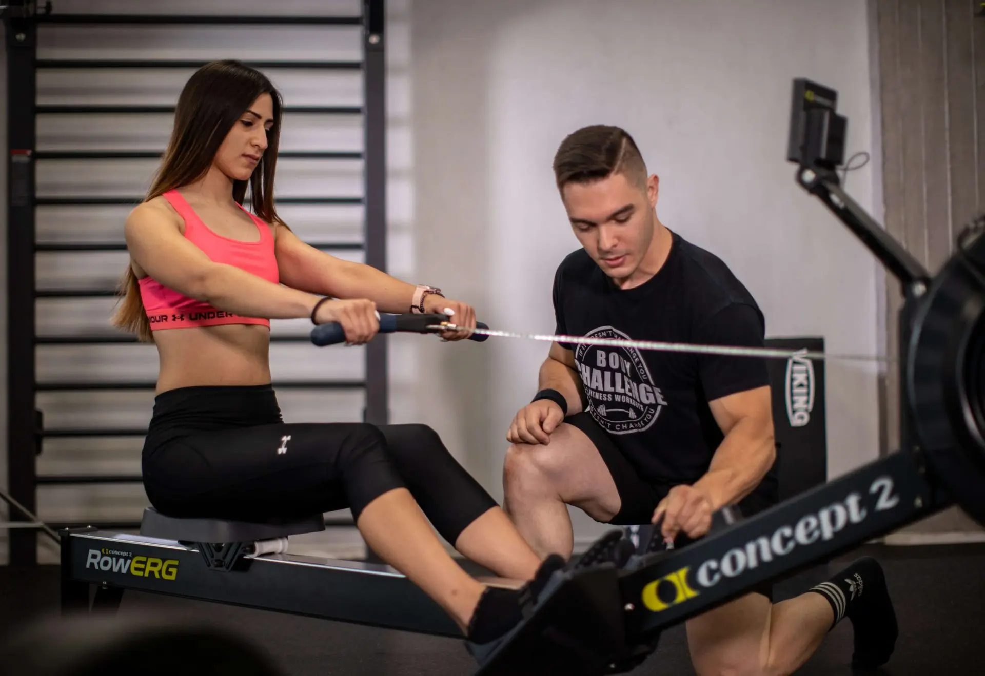 Ασκούμενη σε Personal Training στο Body Challenge Gym